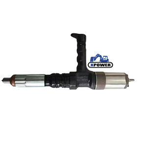 Injecteur de carburant neuf XPower 095000-0560 6218-11-3102 6218-11-3100 6218-11-3101 argenté pour moteur 6D140 PC300-7 PC400-7 PC450-8 Crawler - Product Image 1
