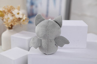 En gros, Pendentif porte-clés en peluche mignon en forme de petit chauve-souris de dessin animé pour sac, petite poupée en peluche, prix de machine à griffes, cadeau pour filles