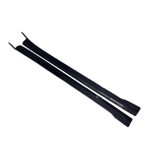 Minigonne laterali in fibra di carbonio stile R di alta qualità per <span class=keywords><strong>Mercedes</strong></span> Benz CLS <span class=keywords><strong>Classe</strong></span> W218 <span class=keywords><strong>AMG</strong></span> CLS63 CLS500 CSL550 2011+ Splitter paraurti laterale - Product Image 2