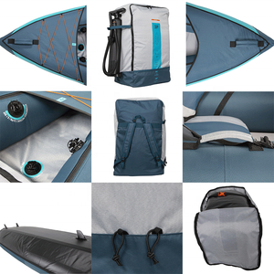 Kayak gonflable 3 places facile à assembler et à démonter - Product Image 3