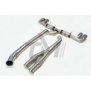 Sistema de Escape Catback de Titânio TM PERFORMANCE 4.0'' 102mm para Nissan GTR R35 com Y Pipe 2007+ - Product Image 2