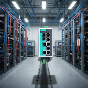 Moxa สวิตช์อีเธอร์เน็ตอุตสาหกรรมแบบไม่มีการจัดการ8พอร์ต24V Ieee 802.3สำหรับองค์กร EDS-208A-M-ST - Product Image 3