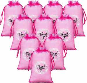 Bolsitas de malla pequeñas con cordón para el Día de San Valentín, despedidas de soltera, fiestas, festivales, jabones, maquillaje, dulces, regalos de agradecimiento - Product Image 3