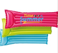 Matelas flotteur gonflable imprimé personnalisé pour piscine Piscine lit radeau flottant gonflable en PVC