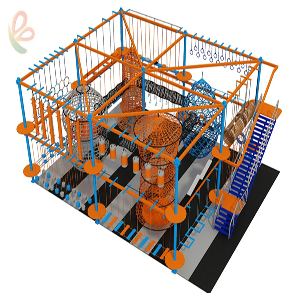 खेल का मैदान इनडोर बच्चों को इनडोर खेल का मैदान उपकरण कीमत इनडोर रस्सी पाठ्यक्रम साहसिक