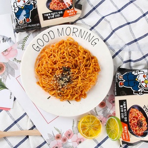 บะหมี่กึ่งสำเร็จรูปซัมยังรสไก่ครีมชีสเผ็ดแบบเกาหลีแท้ในซอง - Product Image 6
