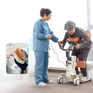 Macchina a turni elettrici per servizi igienici assistiti e movimento del paziente attrezzatura essenziale per la fornitura di terapia riabilitativa - Product Image 4