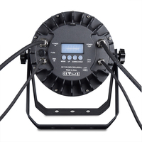 Projecteur PAR LED RGB 54*3W extérieur étanche IP65 Redstar, lumières de scène en alliage d'aluminium pour DJ et soirées, 18/24/54 pièces