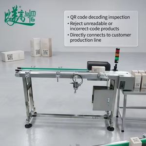 Máquina de Inspección Visual Automática de Alta Resolución Serie CCD, Equipo de Clasificación y Codificación de Códigos QR para Bolsas Planas y Cajas - Product Image 3