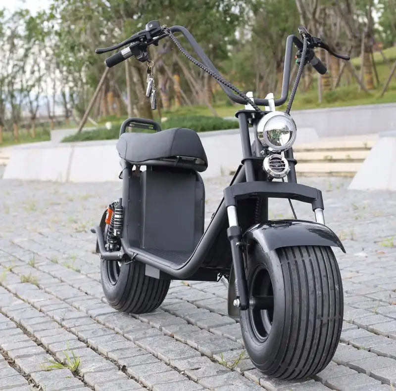 Citycoco elettrico citycoco Scooter Chopper moto 2000 Watt US magazzino 60V / 20A 18 pollici grande pneumatico elettrico Citycoco