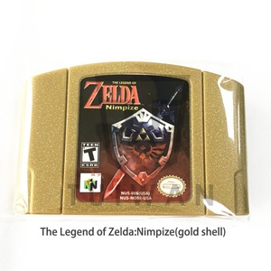 การ์ดวิดีโอเกมภาษาอังกฤษแบบคลาสสิคย้อนยุค เวอร์ชั่นอเมริกา เกม The Legend of Zelda: Ocarina of Time สำหรับเครื่อง N64 เกม RPG สำหรับ N64 - Product Image 4