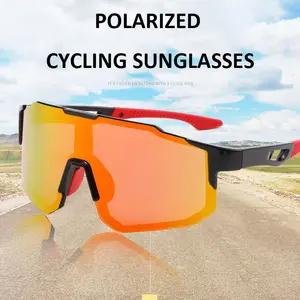 Lunettes de soleil de cyclisme polarisées hommes vtt lunettes de vélo Sports de plein air randonnée lunettes route équitation lunettes de soleil lunettes de vélo de montagne