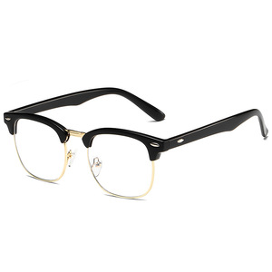 Maidis Anti Blue Light Glasses Square Frame Plastic Metal Unisex Plano Lenses For Men Women - Product Image 3