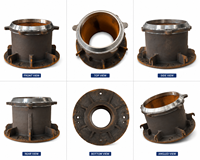 Fabrication sur mesure de structures en acier |   Cadre en acier soudé robuste de grande taille, OEM CNC pour les équipements miniers et industriels