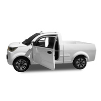 Certificato cee L7e a quattro ruote 5KW nuova auto guida a destra Pickup elettrico Dualcab Truck 4x4