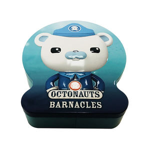 Boîte en fer blanc en forme de bol design personnalisé en métal de qualité alimentaire en fer blanc pour collations <span class=keywords><strong>bonbons</strong></span> chocolats biscuits bouchon à vis joint-cadeau promotionnel - Product Image 3