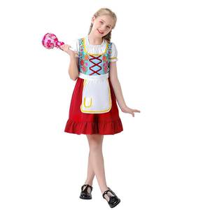 Vêtements ethniques MS, costume de bière allemande pour l'Oktoberfest, robe pour enfants, robe de fille, robe de fête d'anniversaire - Product Image 6