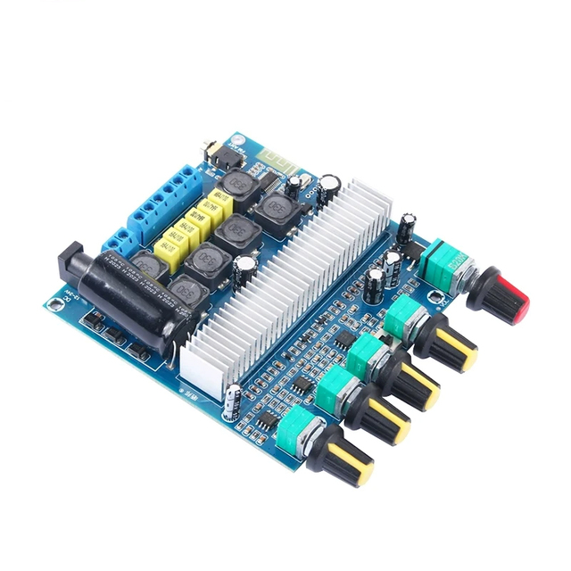 TPA3116D2 BT 5.0 Digital Power Amplifier Board 2.1 Channel 50W*2+100W High-Power Overweight Subwoofer Amplifier