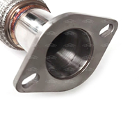 Sistem Knalpot Lengkap MPER Valvetronic Stainless Steel untuk Alfa Romeo Giulia 2.0T Suara Agresif Kontrol Jarak Jauh Bolt on