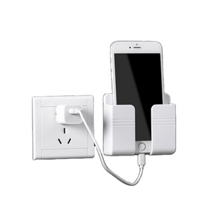 Mur en plastique auto-adhésif d'usine et présentoirs <span class=keywords><strong>support</strong></span> mural <span class=keywords><strong>pour</strong></span> téléphone portable - Product Image 1