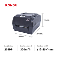 Imprimante de ruban satiné, imprimante de cadeaux multi-rangs, imprimante de bureau multifonction, imprimante d'étiquettes à grande vitesse, imprimante d'autocollants