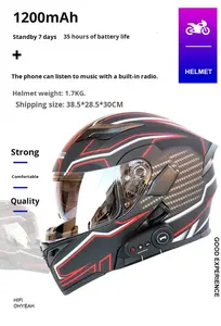 <span class=keywords><strong>Casque</strong></span> de moto électrique Cool Rider à double lentille, <span class=keywords><strong>casque</strong></span> intégral avec visière rabattable, radio FM, <span class=keywords><strong>casque</strong></span> Bluetooth - Product Image 5