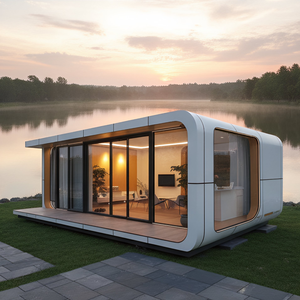 <span class=keywords><strong>Casa</strong></span> Modulare a Forma di Mela, Cottage Prefabbricato per Agriturismo di Lusso - Product Image 3