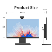 Computadora de Escritorio LED con Pantalla LCD IPS de 27 Pulgadas, CPU I7 12650H de 12.ª Generación, 16 GB de RAM, SSD de 1 TB, Todo en Uno de 1.ª Generación