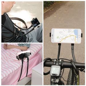 Support de téléphone portable flexible à suspendre au cou, support de téléphone portable flexible, support paresseux rotatif gratuit, vente chaude - Product Image 3