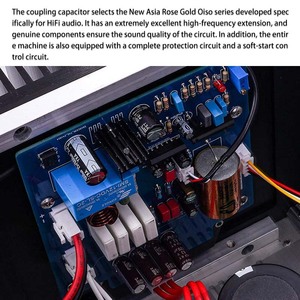 Усилитель высокой мощности BRZHIFI 200 Вт с двумя дорожками Hi-Fi аудио FT4046 стерео домашний усилитель - Product Image 5