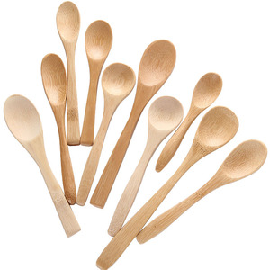 Bamboo Wooden Spoons With Engravings Customizable For <b>Honey</b> Jam Dessert Stirring Serving Spoon Daily Use First Class Quality - Product Image 3