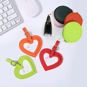 Wedding Favors Promotional Business Leather Heart Luggage Tags Coin Purses Gift Items Set