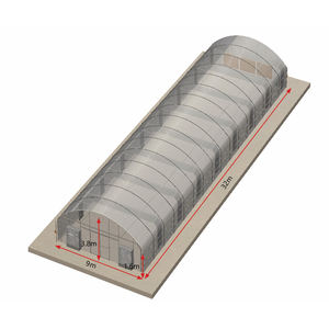Invernadero de Túnel para Cultivo de Vegetales y Flores, Invernadero de Plástico - Product Image 6