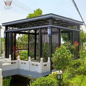 Gazebo en chaume DEMEA avec moustiquaire, pavillon <span class=keywords><strong>de</strong></span> patio extérieur, <span class=keywords><strong>abri</strong></span> solaire en hutte tiki, auvent <span class=keywords><strong>de</strong></span> <span class=keywords><strong>jardin</strong></span> imperméable - Product Image 1