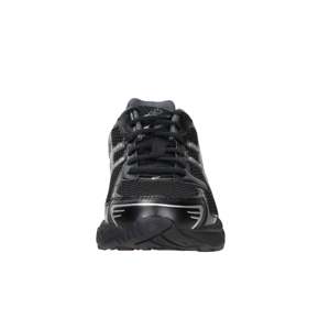 Zapatos Deportivos Transpirables de Malla con Cordones para Hombre, Color Negro y Plateado, Tacón de 4 cm de Altura - Product Image 3