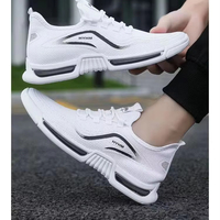 Zapatillas de Tenis y Running Estampadas para Verano, Primavera y Otoño, con Cierre de Cordones, Forro de Malla Afelpada, Estilo Elegante para Caminar, de Cuero Genuino