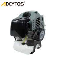 Débroussailleuse professionnelle 52cc de haute qualité, design excellent, moteur à essence 2 temps, pièces de tondeuse à gazon