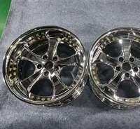 Jantes en aluminium forgé LZT-1124 VSKF 2-3 pièces 17 18 19 pouces finition chrome 5x120 compatibles BMW M3 F10 F30 350Z G35 370Z Civic Accord