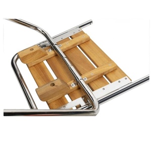Plataforma de Escalera para Barco de Acero Inoxidable con Protección Contra la Corrosión, Accesorios para Yates, Marca Sumar, 380x450mm, Reequipamiento/Actualización, Nuevo - Product Image 2