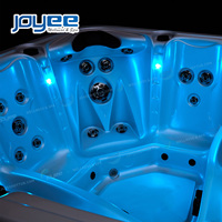 JOYEE SPA OEM barato de fábrica económico bañera de hidromasaje al por mayor europeo buen Balboa Hydro masaje Ariestech Jacuzzier