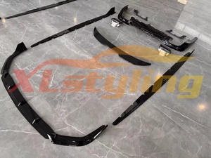 XLstyling Body Kit conversione MP nero aero Kit splitter diffusore minigonne laterali per <span class=keywords><strong>BMW</strong></span> serie 2 <span class=keywords><strong>F44</strong></span> 2 porte coupé - Product Image 2