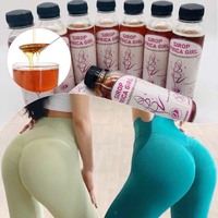 Sirop Fast Thicker Butt Africa Girl Drink, Complément alimentaire pour l'amélioration des fesses, le remodelage des hanches, stimulant d'appétit et pour la prise de poids