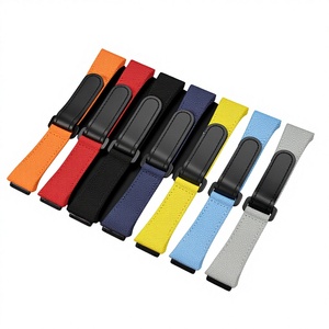 Correa de Reloj de Alta Calidad RM050/RM055 con Cierre de Gancho y Bucle, 25 mm, Correa de Tela, Cuero, Lona y Nailon para Reloj <span class=keywords><strong>Richard</strong></span> Mille - Product Image 1