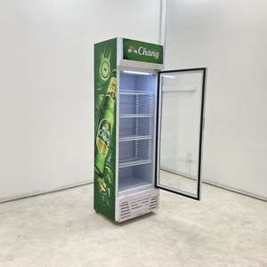 ตู้แช่แข็งแบบตั้งตรงประตูกระจก ประหยัดพลังงาน สำหรับเชิงพาณิชย์ - Product Image 1