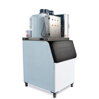 Machine à flocon de glace industrielle, fabricant commercial, vente en gros, 300kg-40 tonnes
