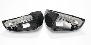 สำหรับเมอร์เซเดส ซี อี เอส ซีแอลเอส GLC GLA GLB คลาส W205 คาร์บอนไฟเบอร์เปลี่ยนฝาครอบกระจกมองหลังสีดำ - Product Image 5