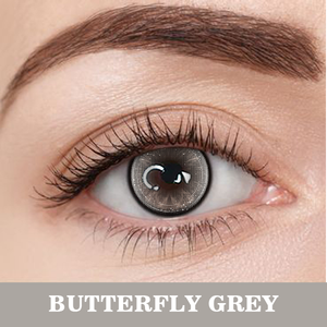 Lalens - Lentes de Contacto de Color <span class=keywords><strong>Mensuales</strong></span> al por Mayor, Lentes de Contacto Cosméticas con Diseño de Mariposa, Lentes de Contacto de Color Azul con Prescripción para Ojos Claros - Product Image 6