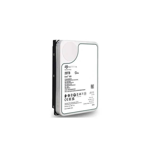 ST20000NM007D, 20TB Large Capacity + 12Gbps Interface, Server-Specific Hard Drive