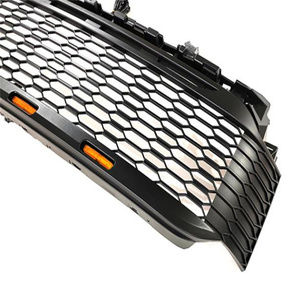 Grille pour <span class=keywords><strong>Ford</strong></span> F150 F-150 <span class=keywords><strong>Raptor</strong></span> 2021 <span class=keywords><strong>2022</strong></span> avec lumière ambrée intégrée, <span class=keywords><strong>noir</strong></span> ABS, pièces détachées automobiles, grille pour F150 <span class=keywords><strong>2022</strong></span> - Product Image 2