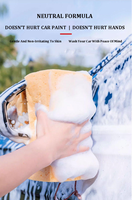 Cire liquide de lavage et de nettoyage personnalisée pour voitures, camions et motos, conditionnement OEM